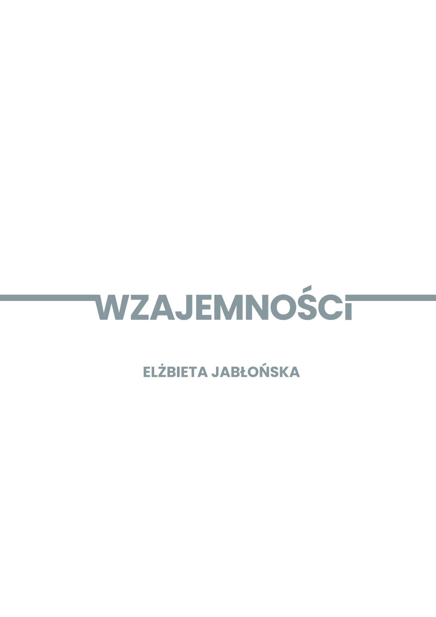 WZAJEM­NOŚCI