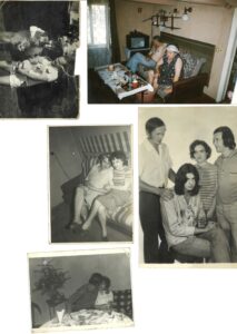 Zdjęcia rodziny z mieszkania nr 1 przy Spornej 31.