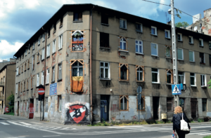 Róg ulic Franciszkańskiej i Zawiszy Czarnego. Fot. Bogdan Jankowski