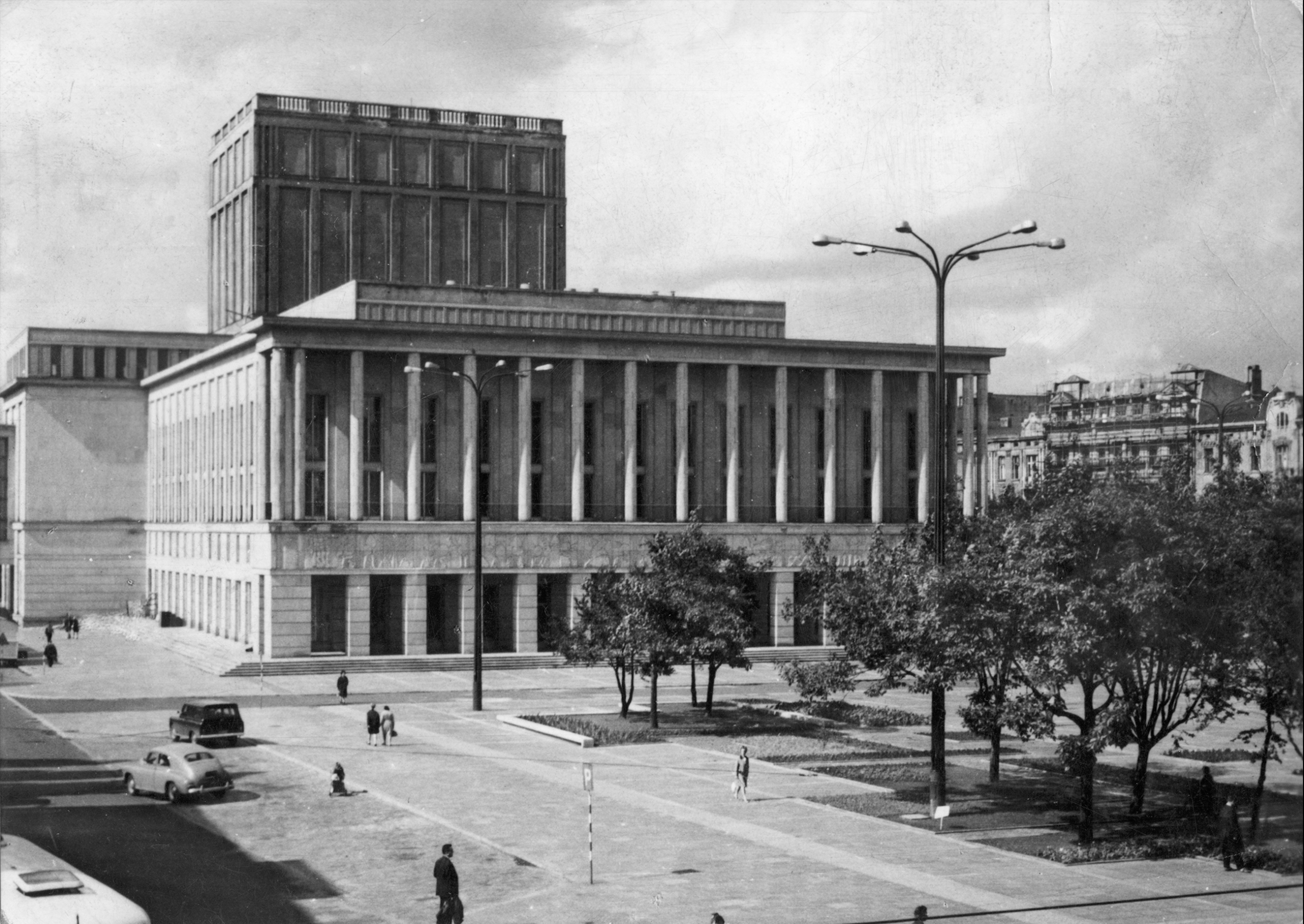 Teatr Wielki w Łodzi, projekt: Józef Korski, Witold Korski, Roman Szymborski, 1949-1967 . Fot. Archiwum rodziny Korskich