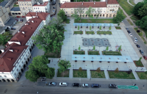 Stary Rynek po rewitalizacji, otwarty w 2024. Fot. Kapitel